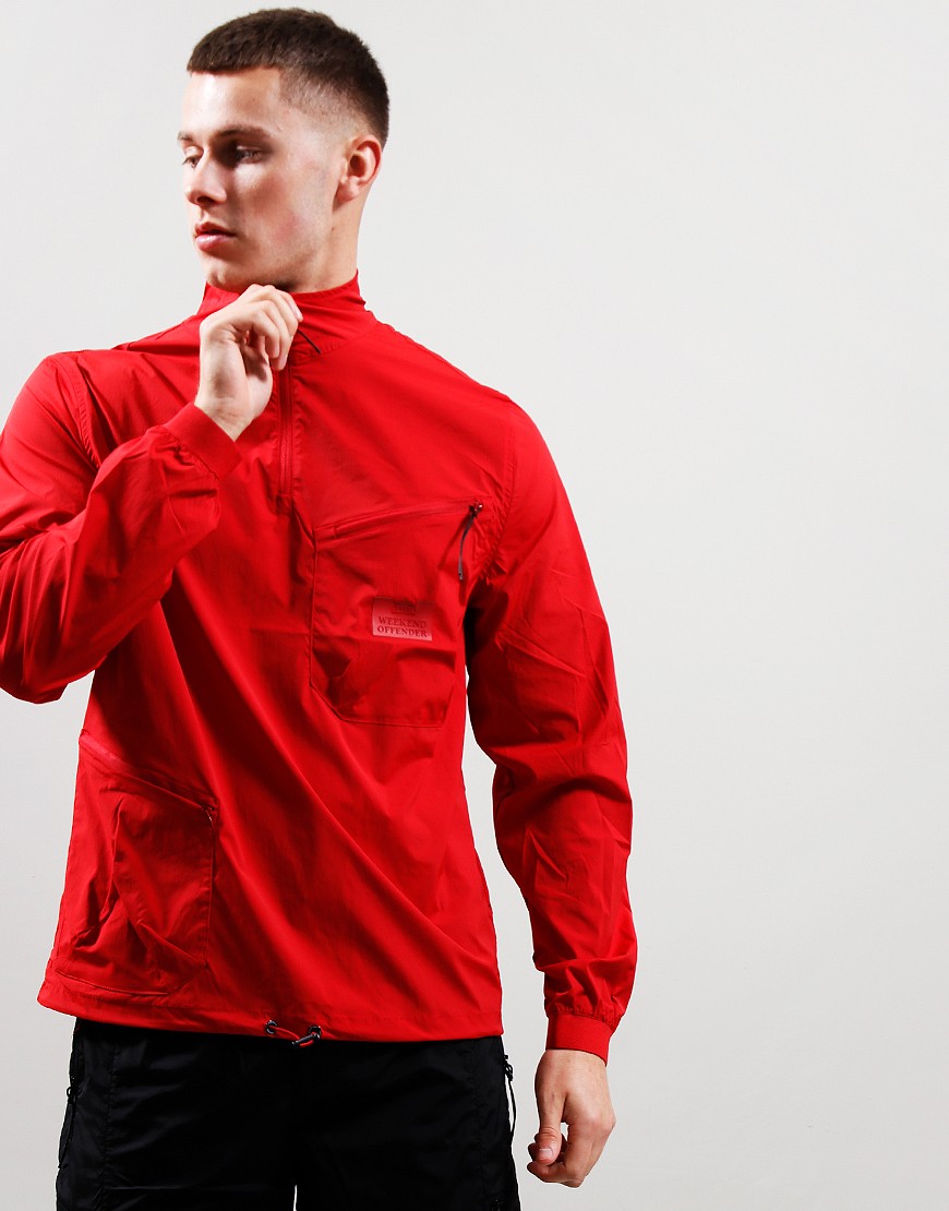Weekend Offender Nunez Over Top Black - Terraces Menswear