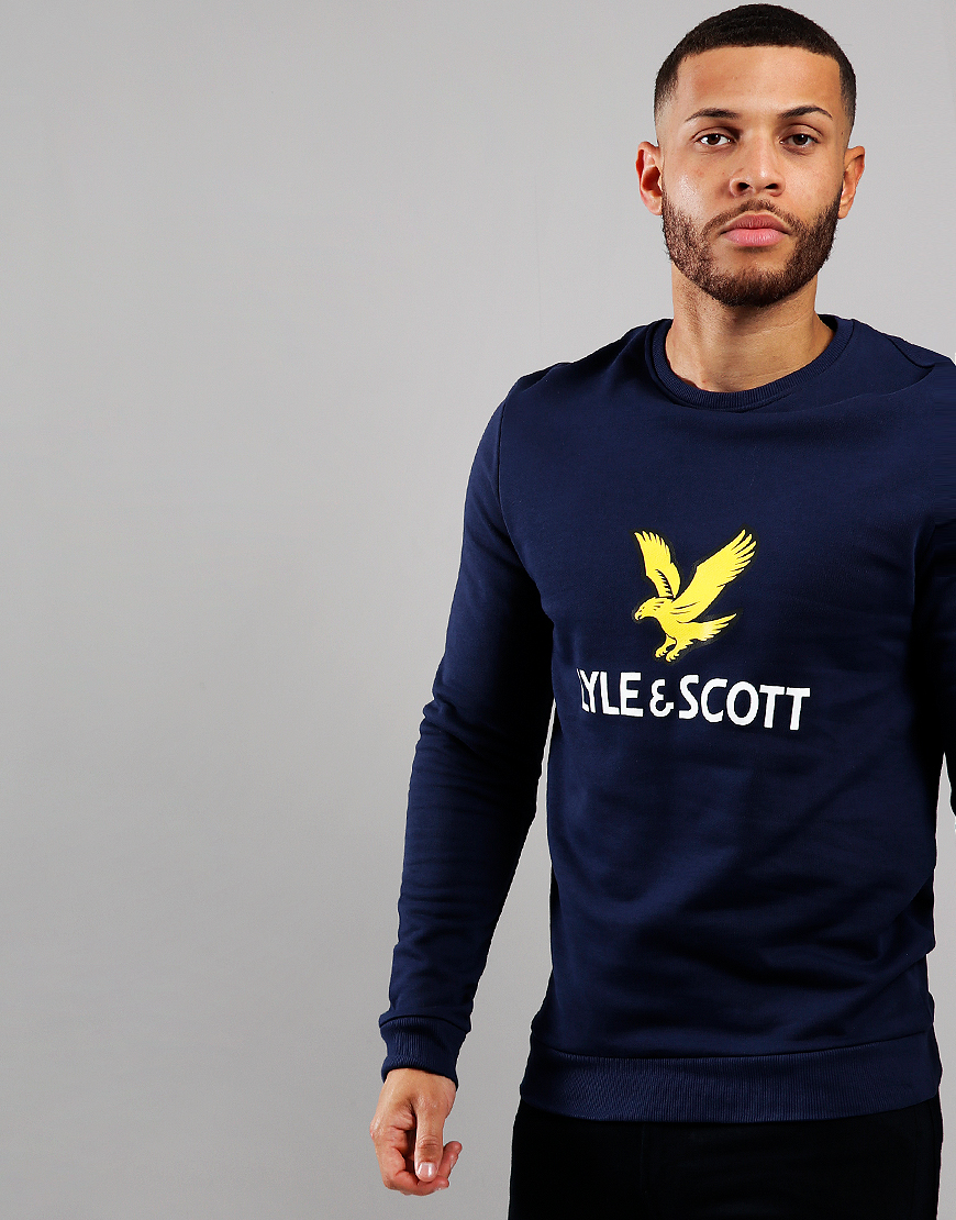 lyle and scott logo sweatshirt